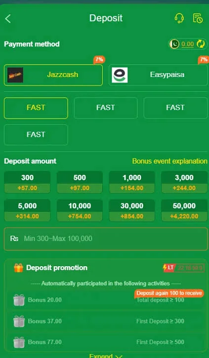 7777SK Game Deposit