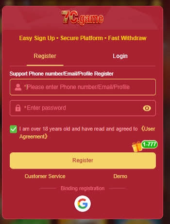 7C Game Login