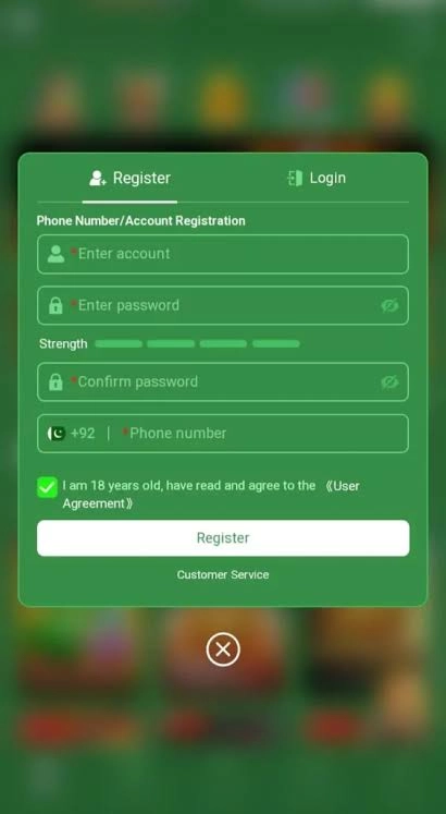 PKWG5D Game Registration