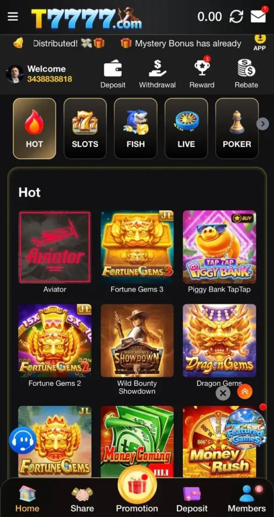 T7777 Game Download