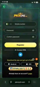 PKRONE Game Download Play And Earn Real Money 5